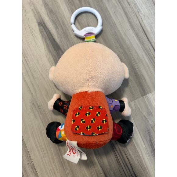 Lamaze Baby Disney PIXAR The Incredibles 2 Jack-Jack Clip & Go Car Seat Toy RARE - Picture 2 of 3